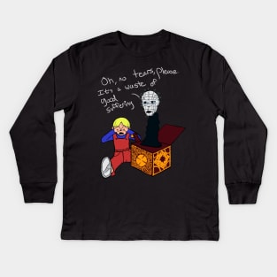 Pinhead in the Box Kids Long Sleeve T-Shirt